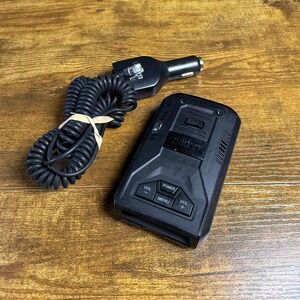 Uniden R1 Extreme Long Range Laser Radar Detector Black with 12V Power Cord